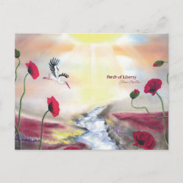 Birth of Liberty Briefkaart