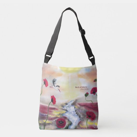 Birth of Liberty Crossbody Tas (Voorkant)