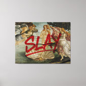 Birth of Venus × SLAY – Red Marker Edition Canvas Afdruk (Voorkant)