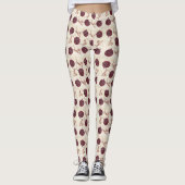 BIRTH placenta leggings - vroedvrouw, doula, uniek (Voorkant)