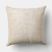 Birth Stats Baby Girl Woodland Creater Fox Kussen (Achterkant)