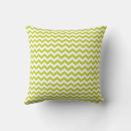 Birth Stats Monster Nursery Pillow Green Kussen (Achterkant)