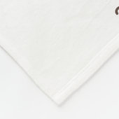 Birth Stats Woodland Oerwoud Safari Animals Baby Fleece Deken (Hoek)