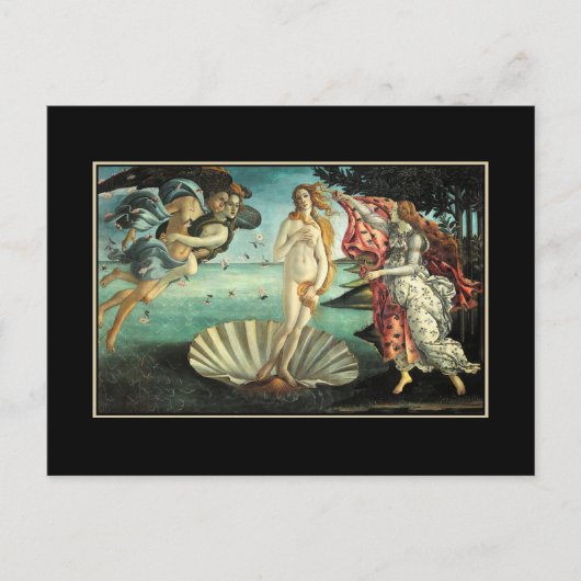 Birth Venus Botticelli Briefkaart (Voorkant)