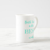 Birth Work is de BESTE mok voor werkkoffie (Voorkant rechts)