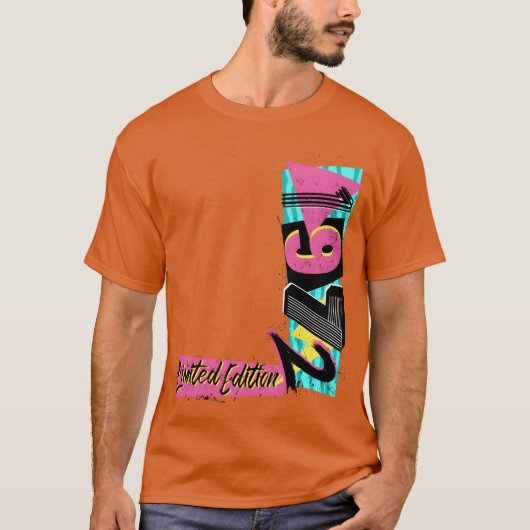 Birth year 1972 Birthday 80s 90s Limited Edition r T-shirt (Voorkant)