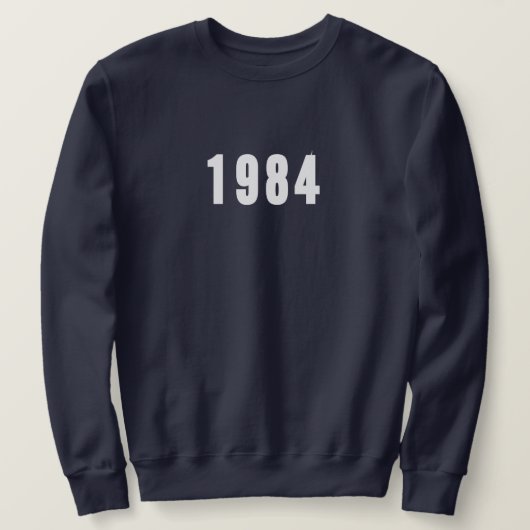 Birth Year Sweatshirt (Design voorkant)