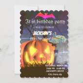 BIRTHADAY-INVITATIE KAART (Voorkant)