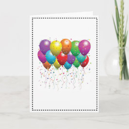 BIRTHDAAGDOOS VOOR BALLOON KAART