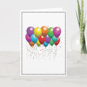 BIRTHDAAGDOOS VOOR BALLOON KAART