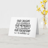 BIRTHDAAGKAART VOOR MIJN BESTE LADY FRIEND FOREVER KAART (Gele Bloem)