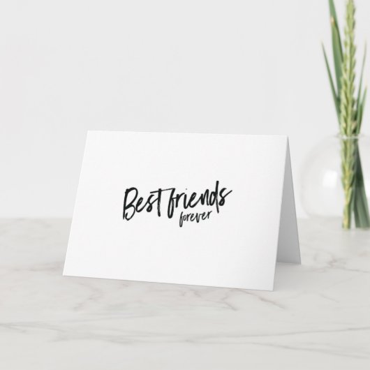 BIRTHDAAGKAART VOOR MIJN BESTE LADY FRIEND FOREVER KAART (Voorkant)