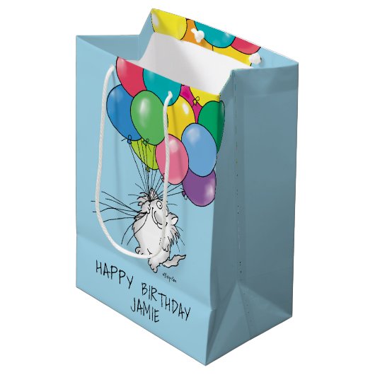 BIRTHDAG CATEGORIE Sandra Boynton Medium Gift Bag Medium Cadeauzakje (Voorkant Gekanteld)