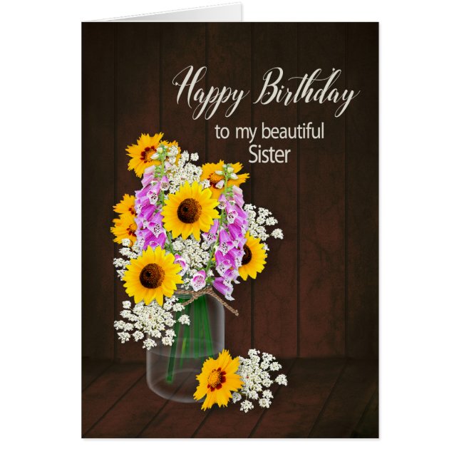 BIRTHDAG - ZISTER - LANDBOUWERS/VASE (Voorkant)