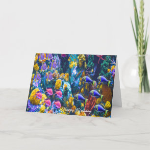 Birthdagkaart Tropische vis Kaart