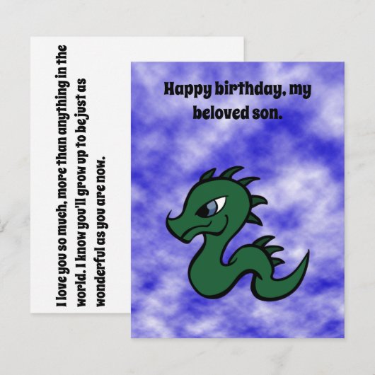 Birthday (Voorkant / Achterkant)