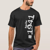 Birthday 1941 Naam Legends  verst T-shirt (Voorkant)