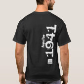 Birthday 1941 Naam Legends  verst T-shirt (Achterkant)