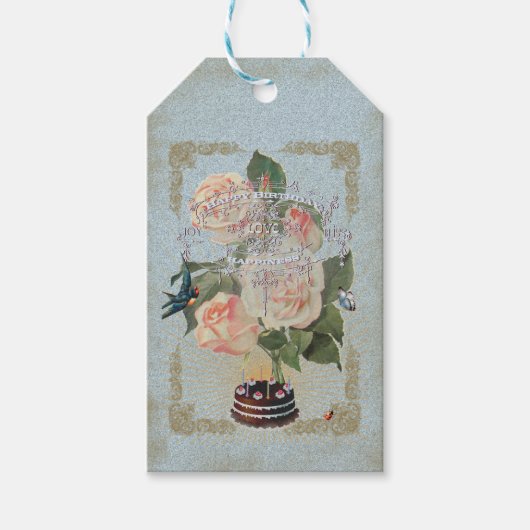 Birthday 2 - Gift Label Cadeaulabel (Voorkant)