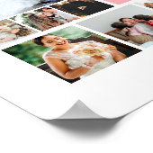 Birthday 31 Foto Collage Aangepast aangepast Poster (Hoek)