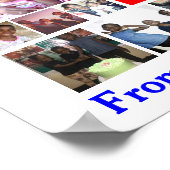 Birthday 31 Foto Collage Aangepast aangepast Poster (Hoek)