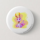 Birthday Aisha Ronde Button 5,7 Cm (Voorkant)
