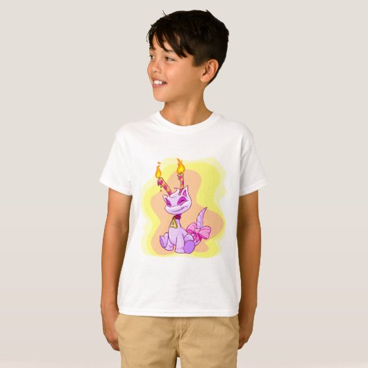 Birthday Aisha T-shirt (Voorkant volledig)