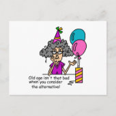 Birthday Alternative Humor Briefkaart (Voorkant)