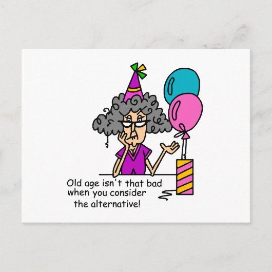 Birthday Alternative Humor Briefkaart (Voorkant)