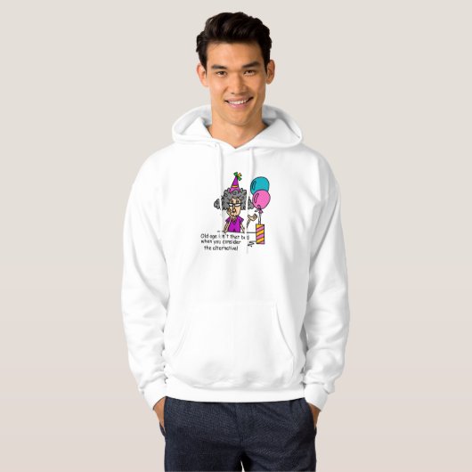 Birthday Alternative Humor Hoodie (Voorkant volledig)