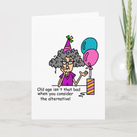 Birthday Alternative Humor Kaart (Voorkant)