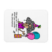 Birthday Alternative Humor Magneet (Horizontaal)