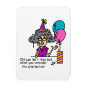 Birthday Alternative Humor Magneet (Verticaal)