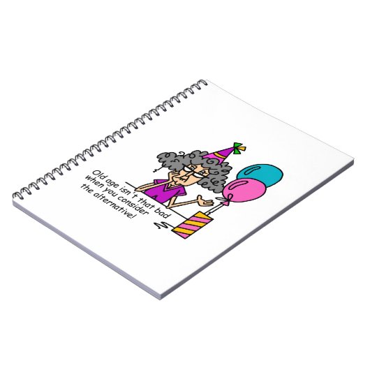 Birthday Alternative Humor Notitieboek (Linkerzijde)