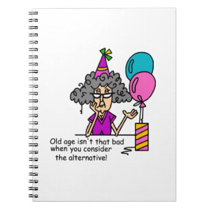Birthday Alternative Humor Notitieboek