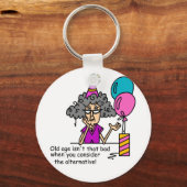 Birthday Alternative Humor Sleutelhanger (Voorkant)