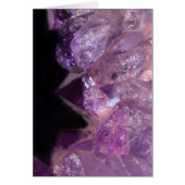 Birthday Amethyst Druzy in Fotografie (Voorkant)