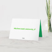 Birthday Anagram card Kaart (Achterkant)