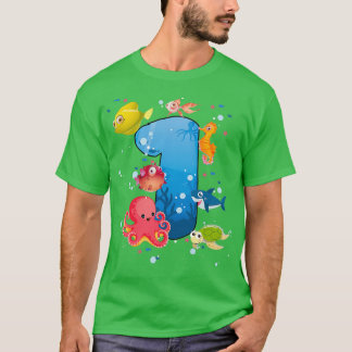 Birthday Aquarium 3 T-shirt