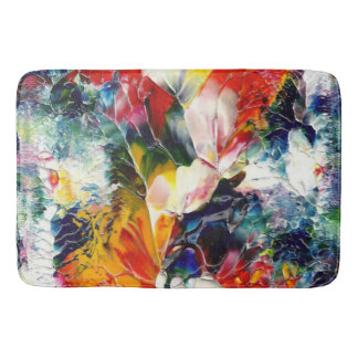 Birthday Art Large Bath Mat