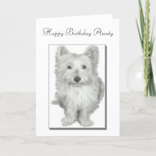 Birthday Aunty-kaart Kaart