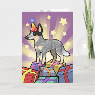 Birthday Australian Cattle Dog/Kelpie Kaart