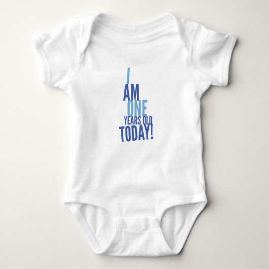 Birthday - Baby Jersey Bodysuit (Voorkant)
