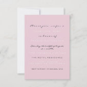 Birthday Baby shower roze goudballonfeest Kaart (Voorkant)