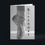 BIRTHDAY BALLET STYLE-DANCE/ENJOY KAART<br><div class="desc">Let someone special in YOUR LIFE know that you wish them HAPPINESS on their very special day! and if THEY LOVE OR DO BALLET,  wow,  THEY WILL LOVE THIS CARD FOR SURE!</div>