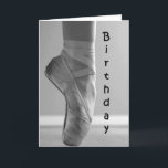 BIRTHDAY BALLET STYLE-DANCE/ENJOY KAART<br><div class="desc">Let someone special in YOUR LIFE know that you wish them HAPPINESS on their very special day! and if THEY LOVE OR DO BALLET,  wow,  THEY WILL LOVE THIS CARD FOR SURE!</div>