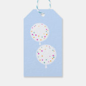 Birthday ballonnen aanpasbaar cadeautje labels bla cadeaulabel (Achterkant)