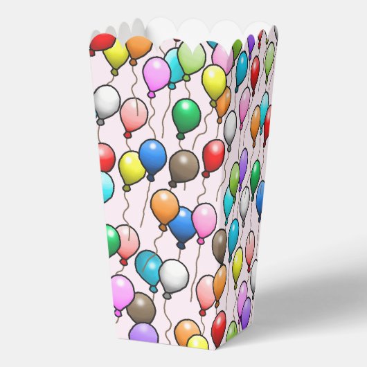 Birthday-ballonnen Bedankdoosjes (Achterkant)