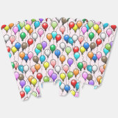 Birthday-ballonnen Bedankdoosjes (Ongevouwen)