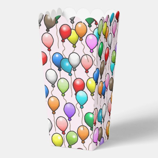 Birthday-ballonnen Bedankdoosjes (Voorkant)